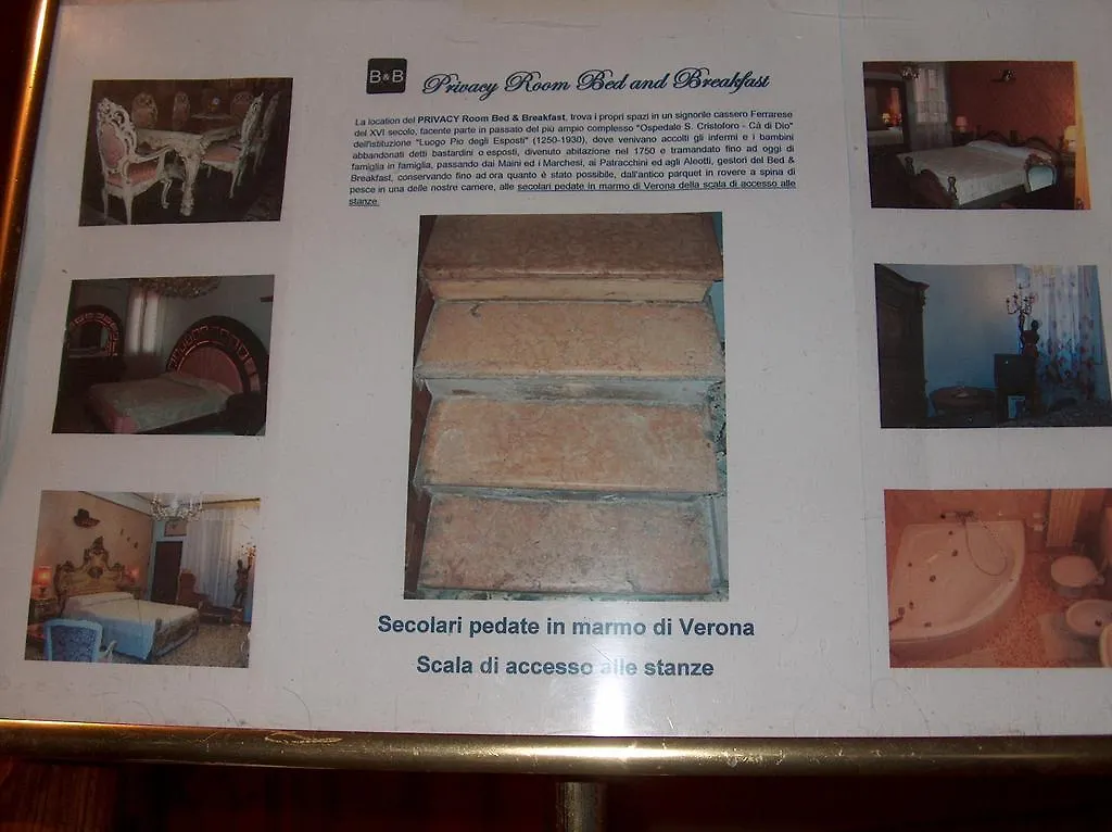 Bed & Breakfast B & B Privacy Ferrara